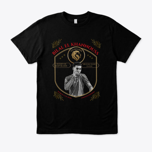 T-Shirt Bilal El Khannouss- L'Épopée 2026 | Édition Collector