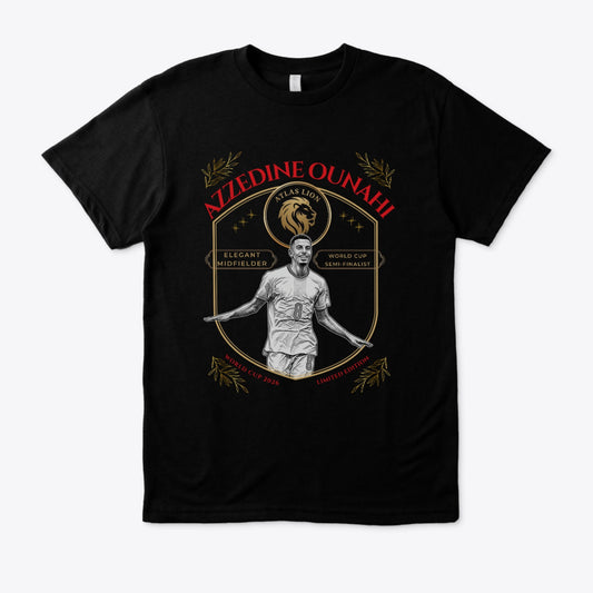 T-Shirt Azzedine Ounahi - L'Épopée 2026 | Édition Collector