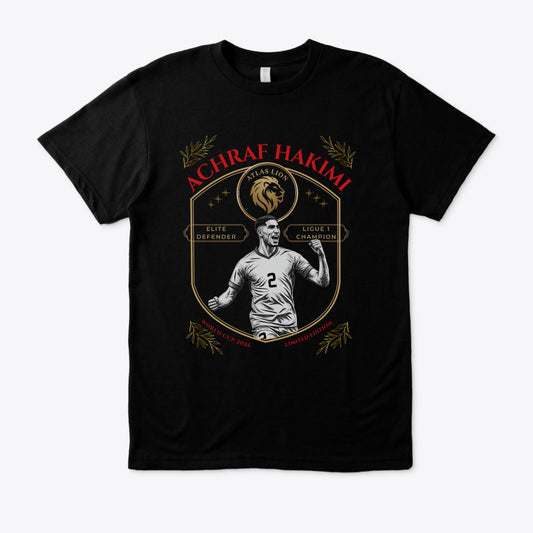 T-Shirt Achraf Hakimi - L'Épopée 2026 | Édition Collector