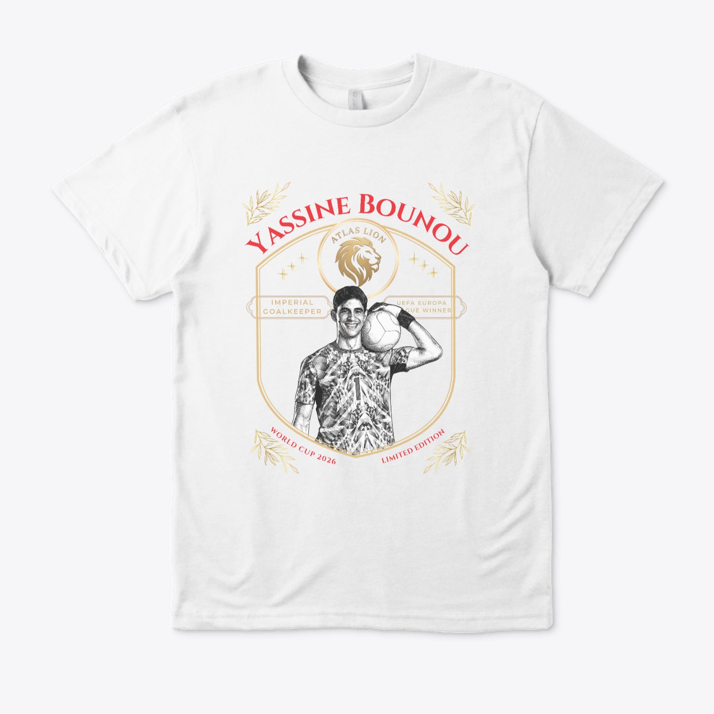 T-Shirt Yassine Bounou « Bono » - L'Épopée 2026 | Édition Collector