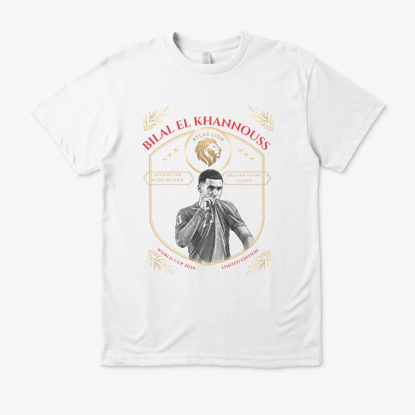 T-Shirt Bilal El Khannouss- L'Épopée 2026 | Édition Collector