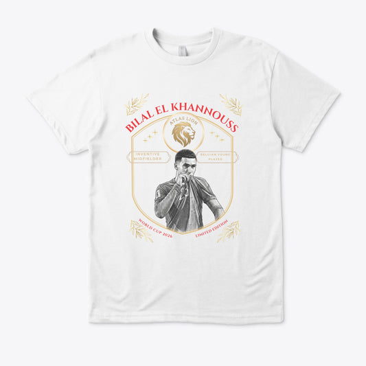 T-Shirt Bilal El Khannouss- L'Épopée 2026 | Édition Collector