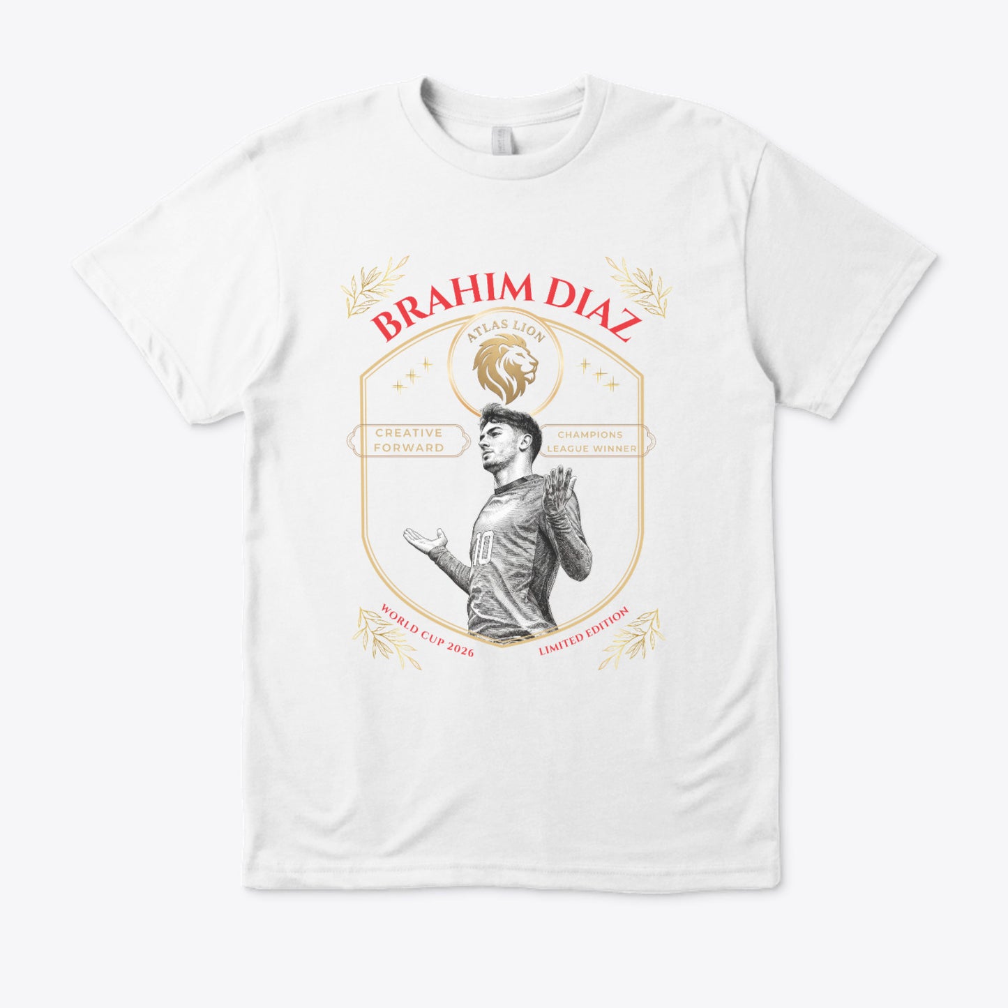 T-Shirt Brahim Diaz - L'Épopée 2026 | Édition Collector