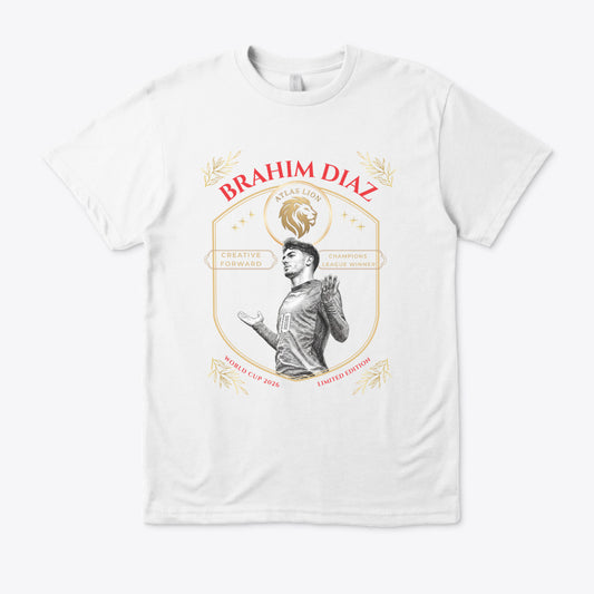 T-Shirt Brahim Diaz - L'Épopée 2026 | Édition Collector
