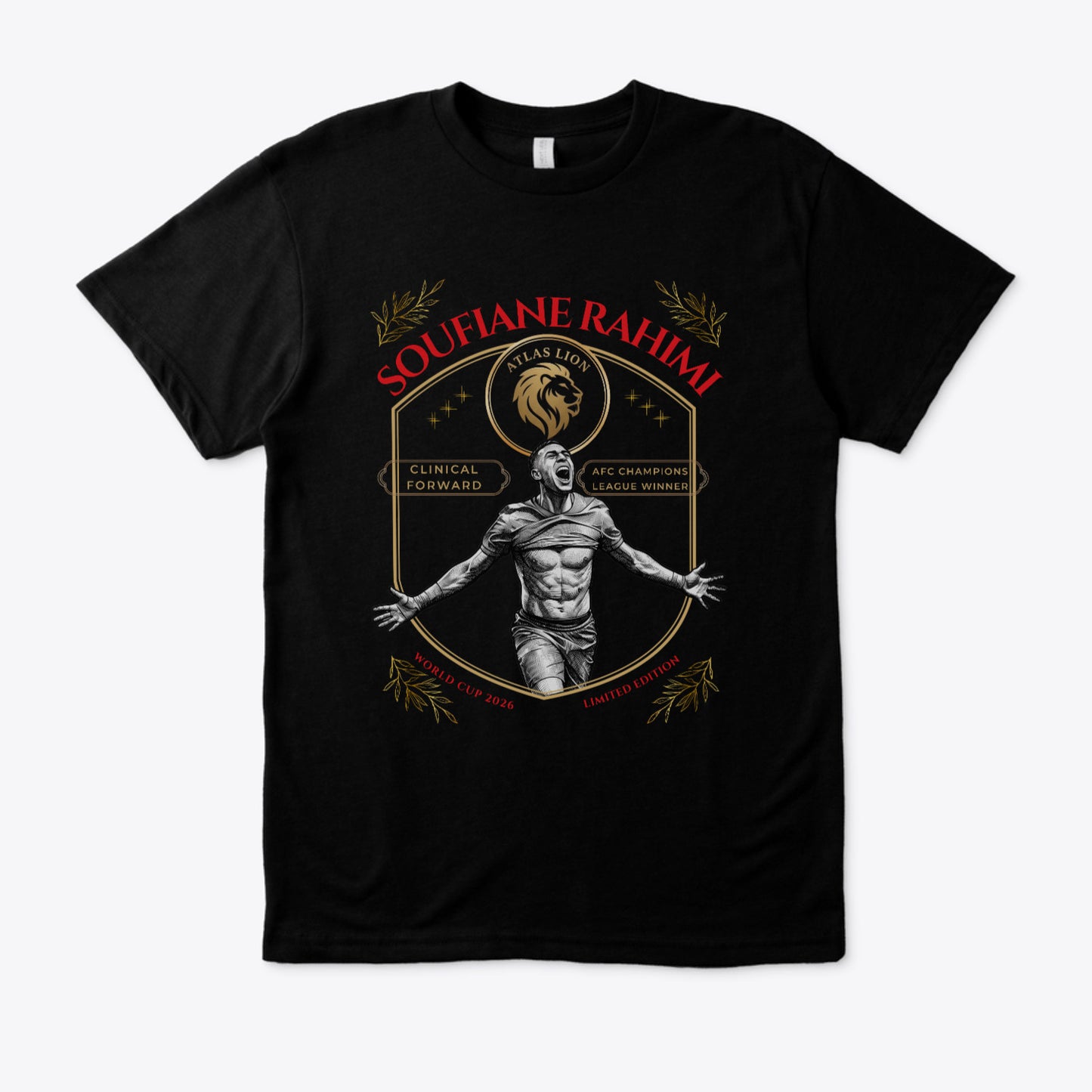 T-Shirt Soufiane Rahimi - L'Épopée 2026 | Édition Collector