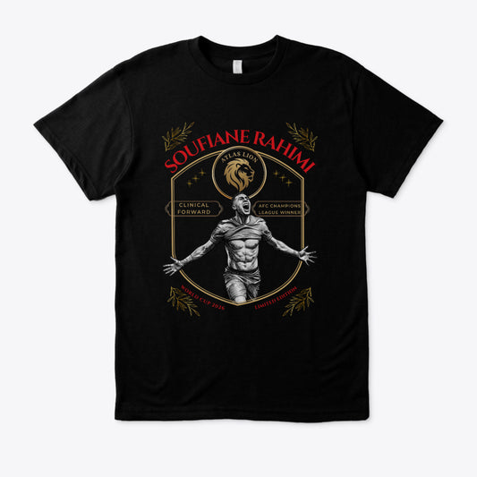 T-Shirt Soufiane Rahimi - L'Épopée 2026 | Édition Collector