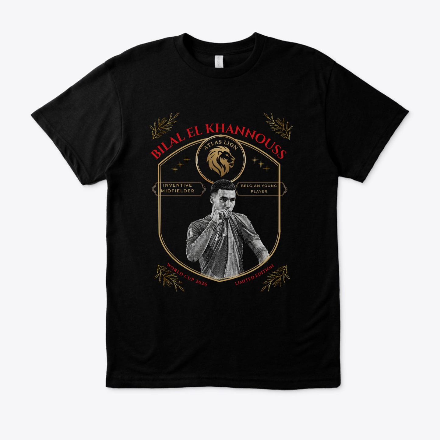 T-Shirt Bilal El Khannouss- L'Épopée 2026 | Édition Collector