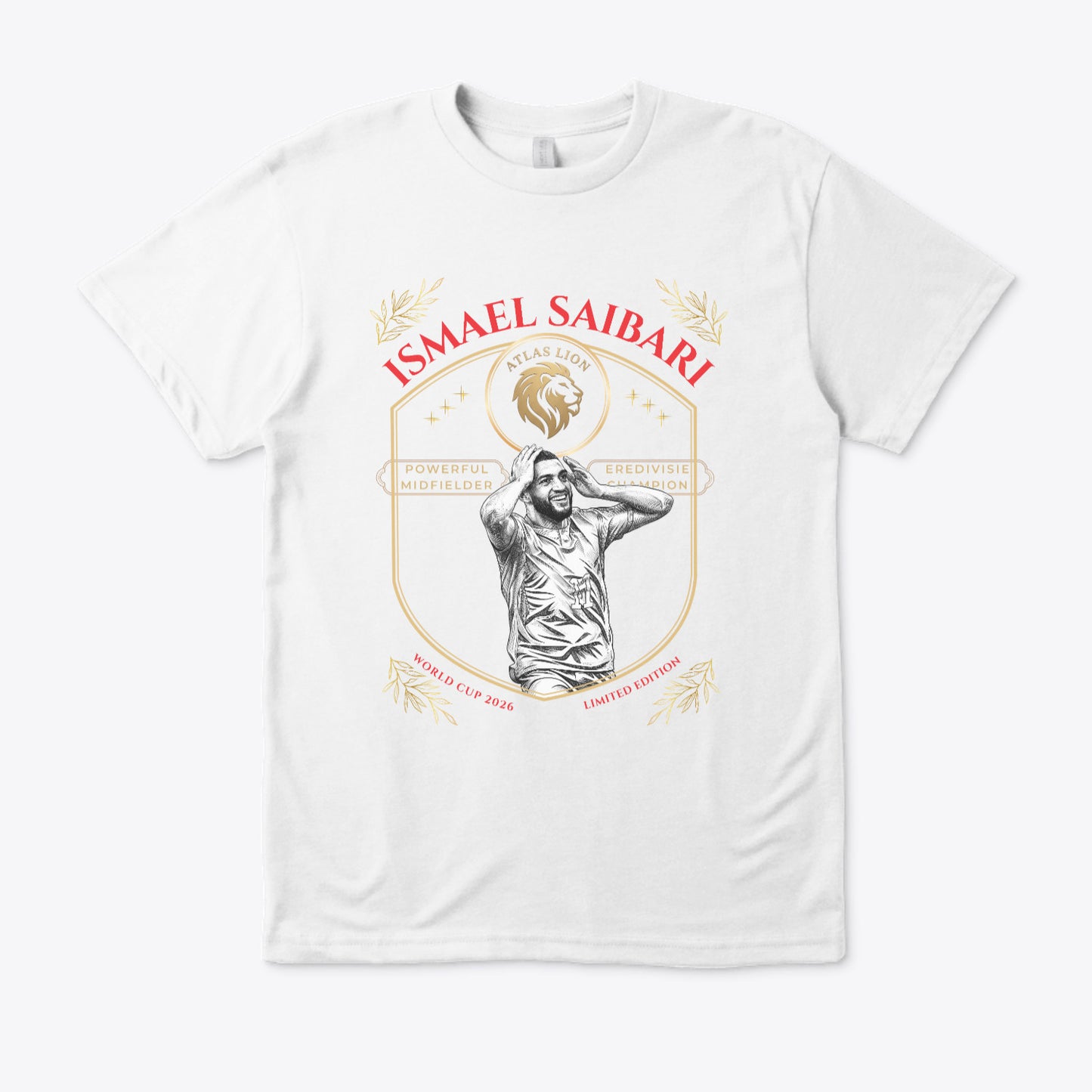 T-Shirt Ismael Saibari - L'Épopée 2026 | Édition Collector