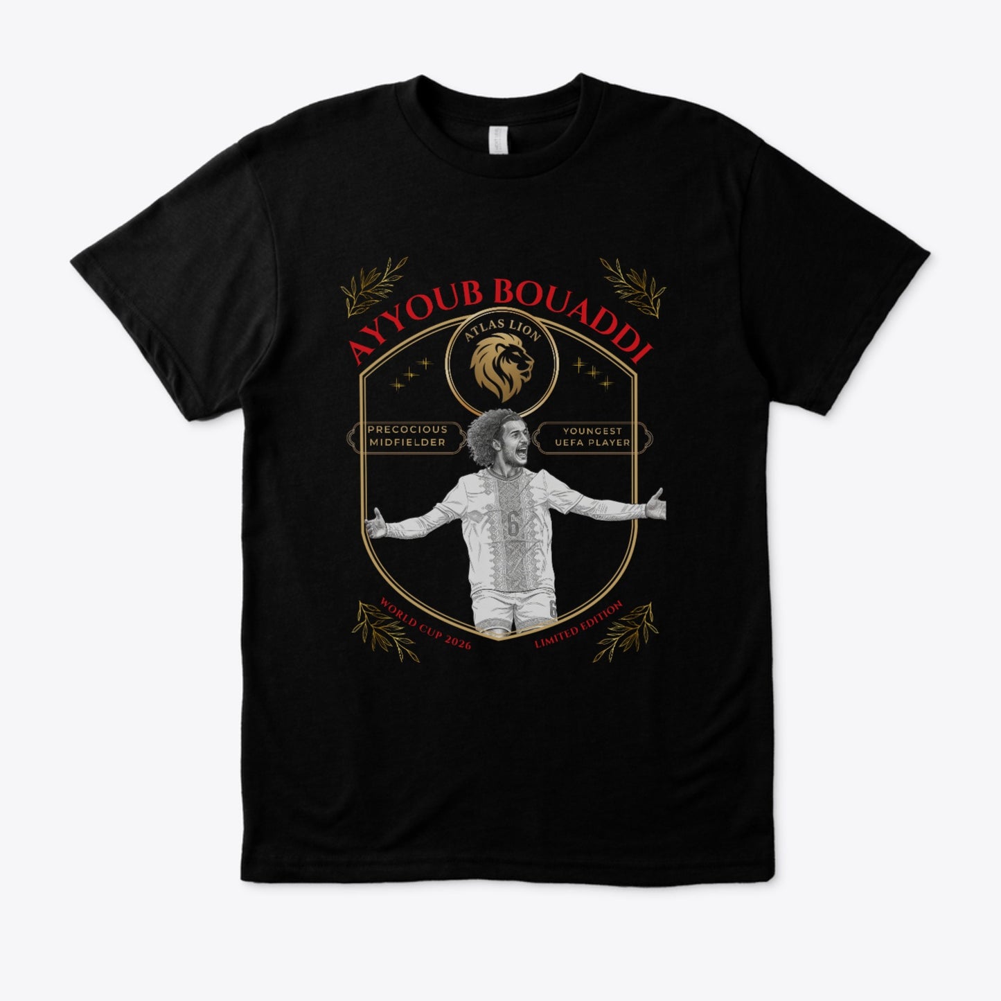 T-Shirt Ayyoub Bouaddi - L'Épopée 2026 | Édition Collector