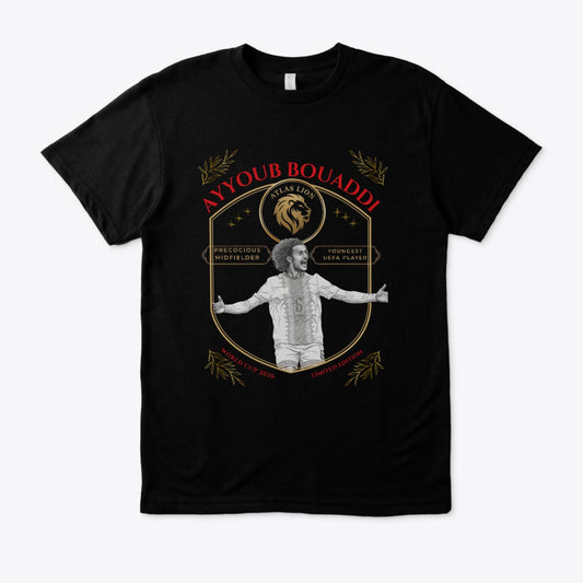 T-Shirt Ayyoub Bouaddi - L'Épopée 2026 | Édition Collector