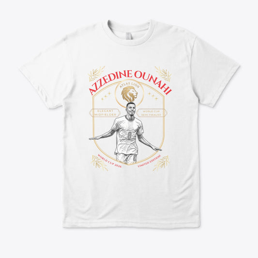 T-Shirt Azzedine Ounahi - L'Épopée 2026 | Édition Collector