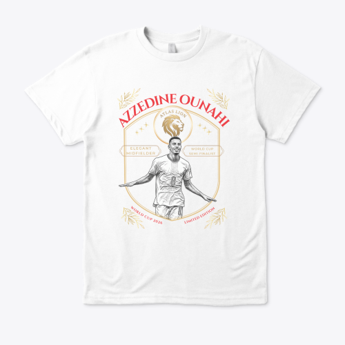 T-Shirt Azzedine Ounahi - L'Épopée 2026 | Édition Collector