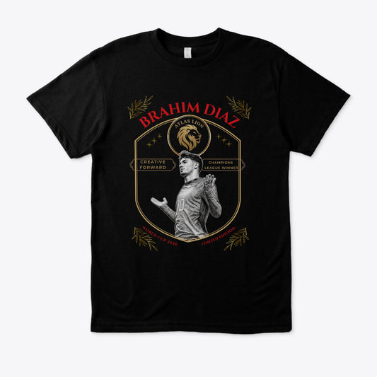 T-Shirt Brahim Diaz - L'Épopée 2026 | Édition Collector
