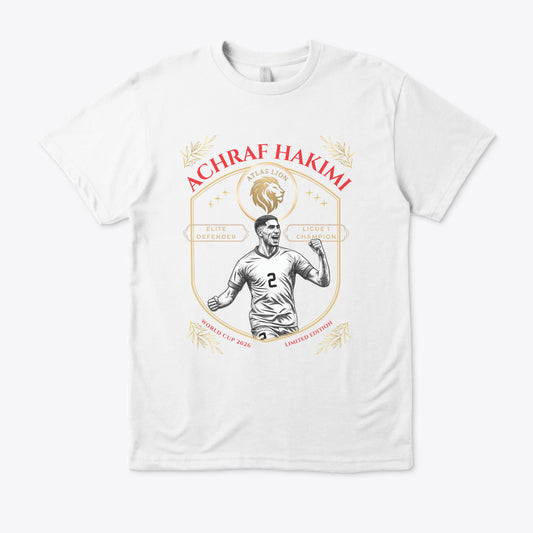 T-Shirt Achraf Hakimi - L'Épopée 2026 | Édition Collector