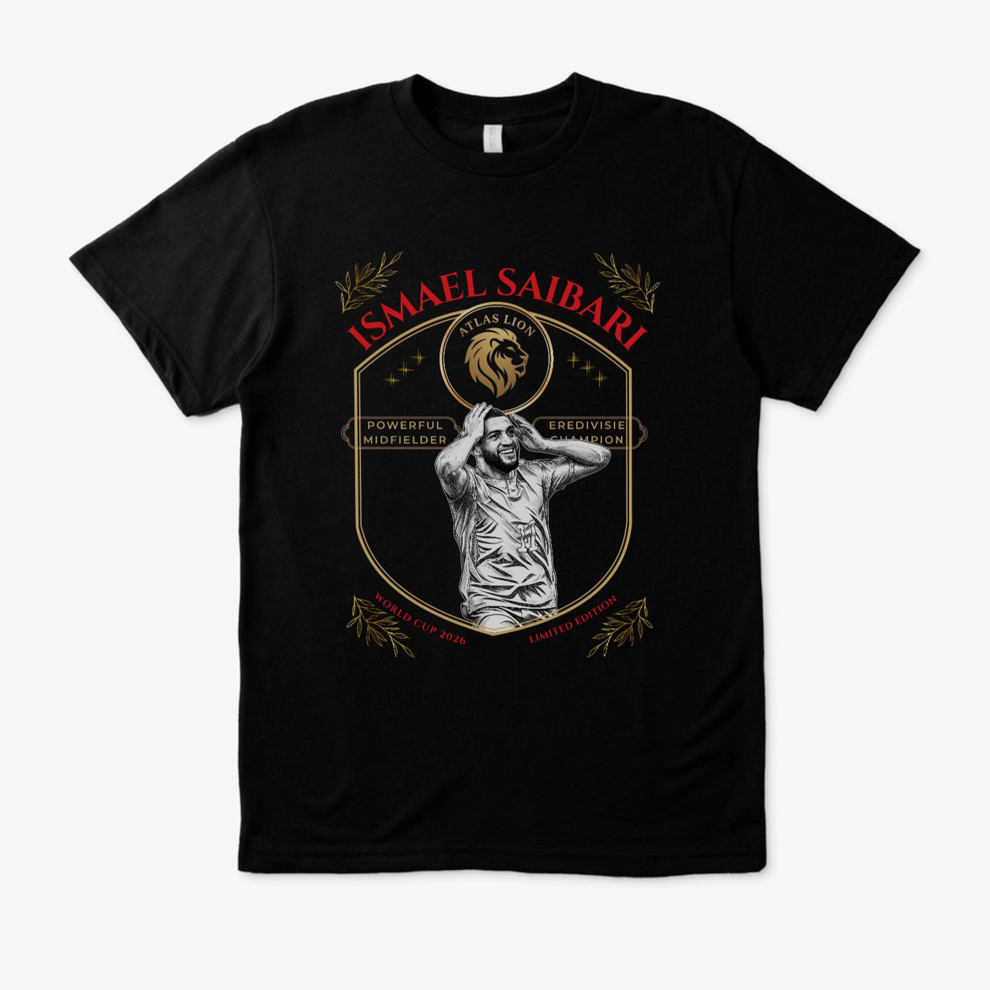 T-Shirt Ismael Saibari - L'Épopée 2026 | Édition Collector