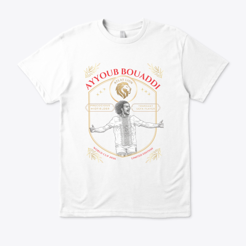 T-Shirt Ayyoub Bouaddi - L'Épopée 2026 | Édition Collector